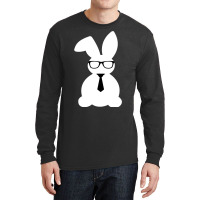 Cute Bunny Bow Tie Men Boys Kids Funny Easter Day Long Sleeve Shirts | Artistshot