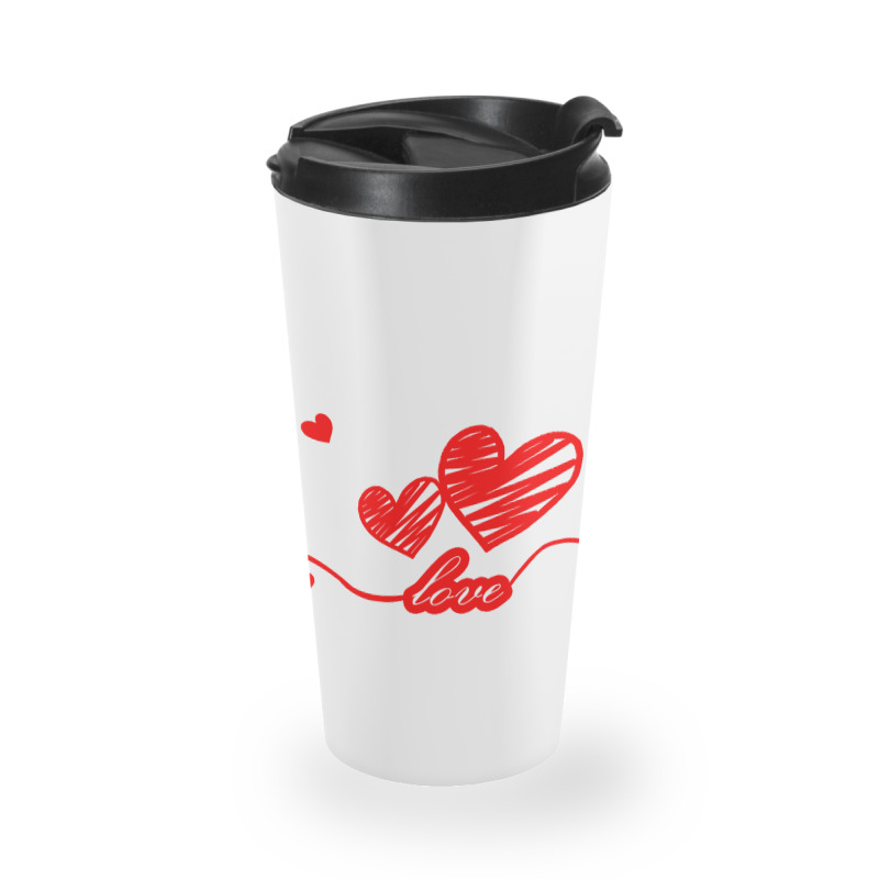 Limited Edition Two Heart Travel Mug | Artistshot