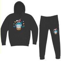 Cute Bunny Shark Easter  For Boys Girls Hoodie & Jogger Set | Artistshot