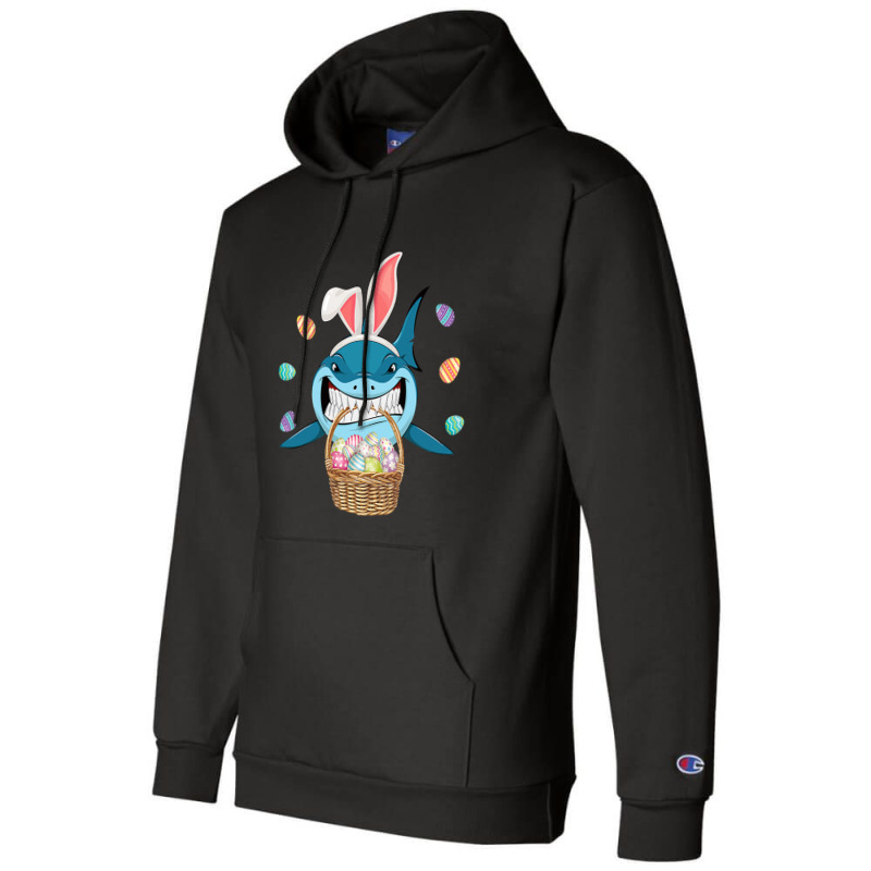 Cute Bunny Shark Easter  For Boys Girls Champion Hoodie by HANANELArtist | Artistshot