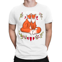 Be My Valentine Cute Valentines Day Gift Fox Animal T-shirt | Artistshot