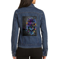 Wet Owl  (1) Ladies Denim Jacket | Artistshot