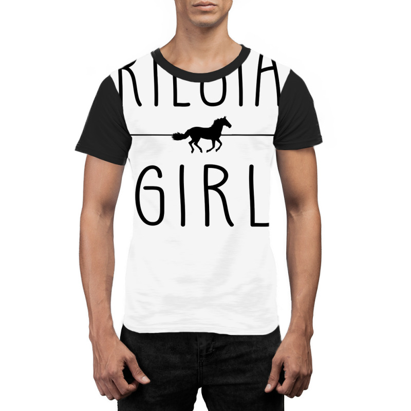 Friesian Horse Girl  Gifts Horses Lover Riding Racing Graphic T-shirt by Rhonda | Artistshot