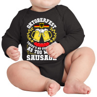 German Oktoberfest Funny Octoberfest Party Men Women Germany Long Sleeve Baby Bodysuit | Artistshot