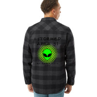 I Stormed Area 51 Flannel Shirt | Artistshot