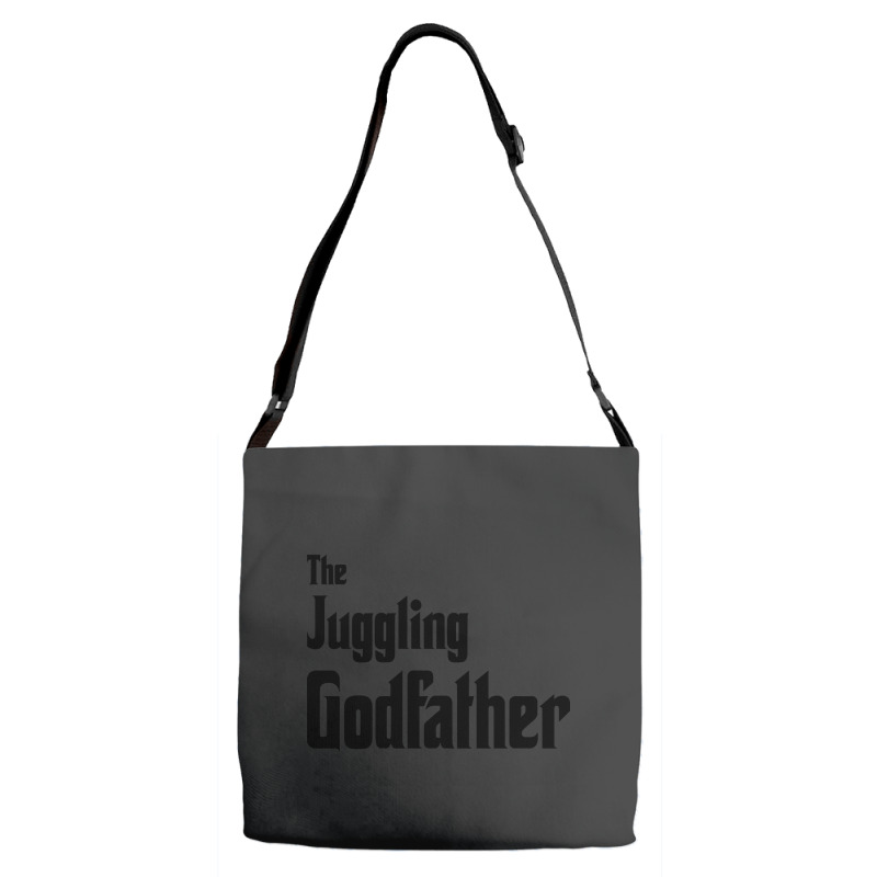 The Juggling Godfather Adjustable Strap Totes | Artistshot