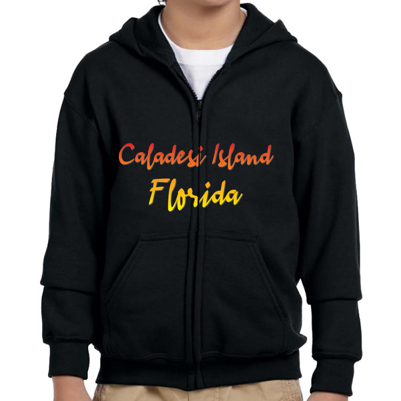 Hot Trend Caladesi Island Florida (2) Youth Zipper Hoodie by Jerhogen528 | Artistshot