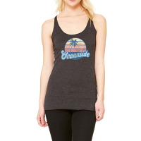 Oceanside California Ca Vintage 70s Retro Surfer Racerback Tank | Artistshot