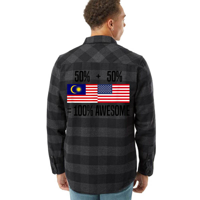 Malaysian Roots Malaysia Heritage Malaysian American T Shirt Flannel Shirt by rennambka | Artistshot