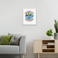 Traverse City Michigan Fishing Town, Clown Triggerfish With Colorful P Metal Print Vertical | Artistshot