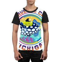 Traverse City Michigan Fishing Town, Clown Triggerfish With Colorful P Graphic T-shirt | Artistshot