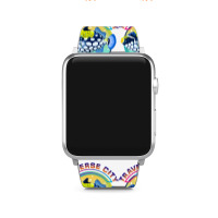 Traverse City Michigan Fishing Town, Clown Triggerfish With Colorful P Apple Watch Band | Artistshot