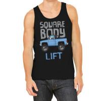 Square Body Lift Blue Tank Top | Artistshot