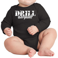 Military Camp Drill Instructor For A Warrant Officer T Shirt Long Sleeve Baby Bodysuit | Artistshot