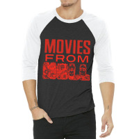 Limited Edition Movies From Hell 3/4 Sleeve Shirt | Artistshot