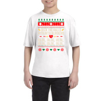 Deck The Halls With Beta Blockers Nurse Ugly Christmas Youth Tee | Artistshot