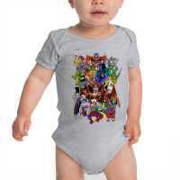 Hot Trend 90s Cartoon Hero's Baby Bodysuit | Artistshot