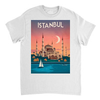 Istanbul Turkey Vintage Travel Classic T-shirt | Artistshot