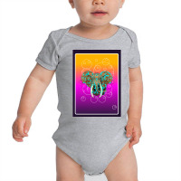 Limited Edition Abstracr Elephant Baby Bodysuit | Artistshot