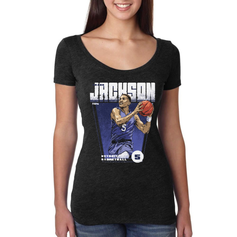 Frank Jackson Premiere Women's Triblend Scoop T-shirt by hapkeluciik | Artistshot