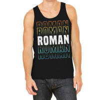 Roman Glowing Line Typography Style Love Tank Top | Artistshot