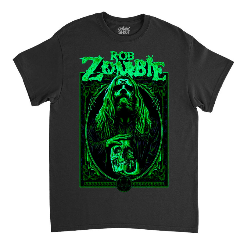 Rob Zombie Green Edition Classic T-shirt by Palupi77 | Artistshot