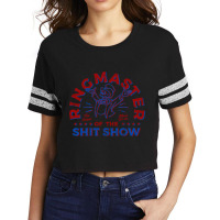 Trending Ring Master Of The Shit Show (2) Scorecard Crop Tee | Artistshot