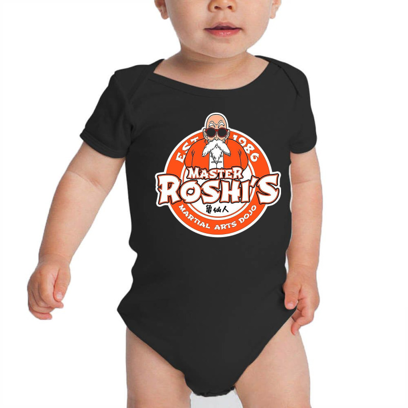 Orange Roshi Baby Bodysuit by Adjiegur | Artistshot