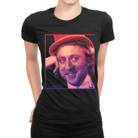 Trending Condescending Wonka (dithered) Ladies Fitted T-shirt | Artistshot