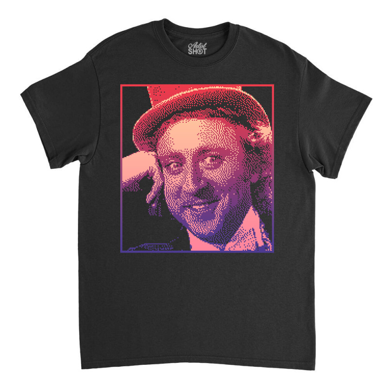 Trending Condescending Wonka (dithered) Classic T-shirt by Jerhogen528 | Artistshot