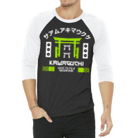 Kawaguchi Saitama Japan, Japanese Otaku Aesthetic City T Shirt 3/4 Sleeve Shirt | Artistshot