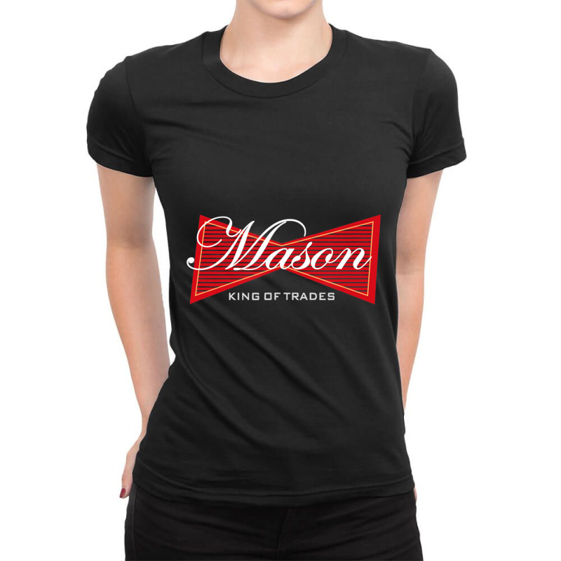 Hot Trend Funny Brick Mason Bricklayer Masonry Gift Ladies Fitted T-Shirt by dangduy2 | Artistshot