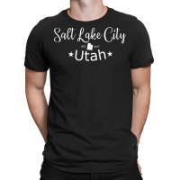 Salt Lake City Utah Shirt Classic Salt Lake City Ut Us City T Shirt T-shirt | Artistshot