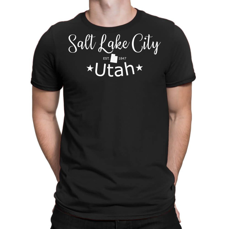 Salt Lake City Utah Shirt Classic Salt Lake City Ut Us City T Shirt T-shirt | Artistshot