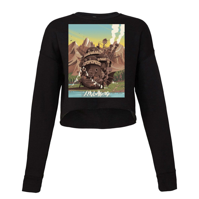 Vintage Howl's Moving Castle Cropped Sweater by eddaperkins | Artistshot