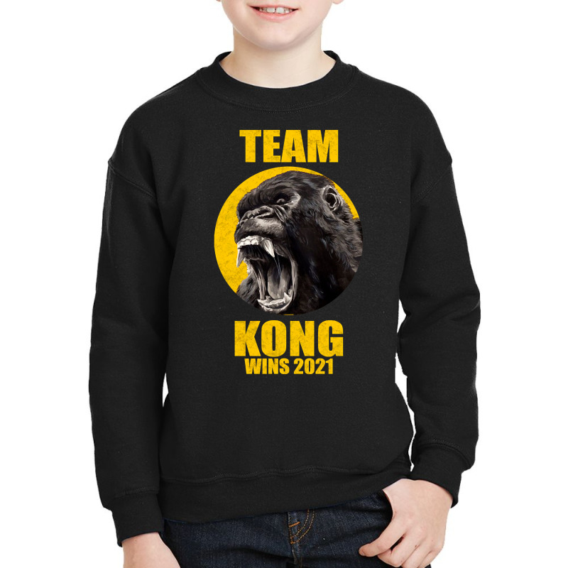 Trending Team Kong Wins 2021 Youth Sweatshirt | Artistshot