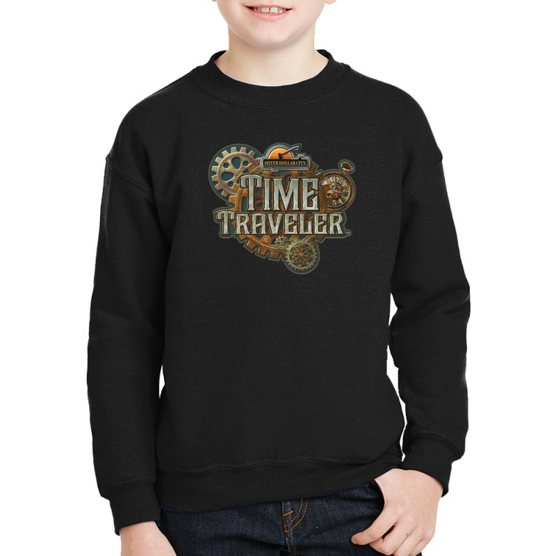 Time Traveler Silver Dollar City Youth Sweatshirt by LuceroCrystalMurillo | Artistshot