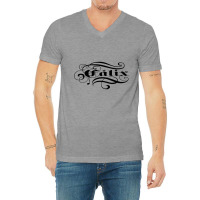 Cool-calix-cancoes-de-beurin-merch V-neck Tee | Artistshot