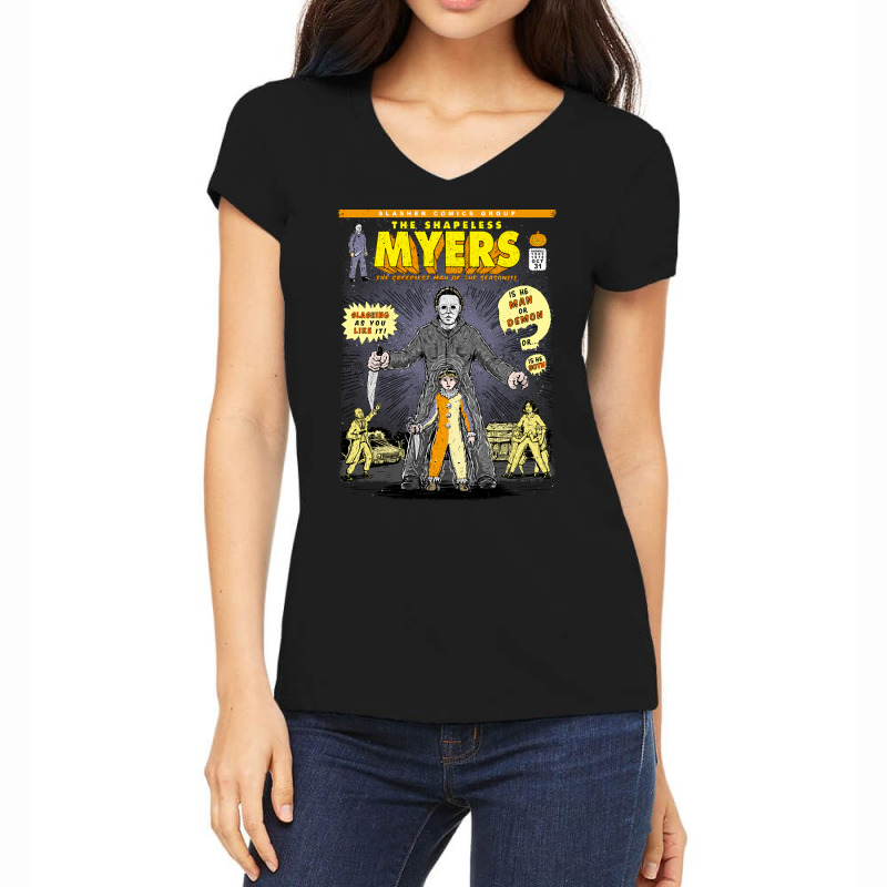 Limited Edition The Shapeless Myers Women's V-Neck T-Shirt by Jankonen637 | Artistshot