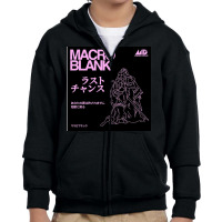 Macroblank Poster Youth Zipper Hoodie | Artistshot