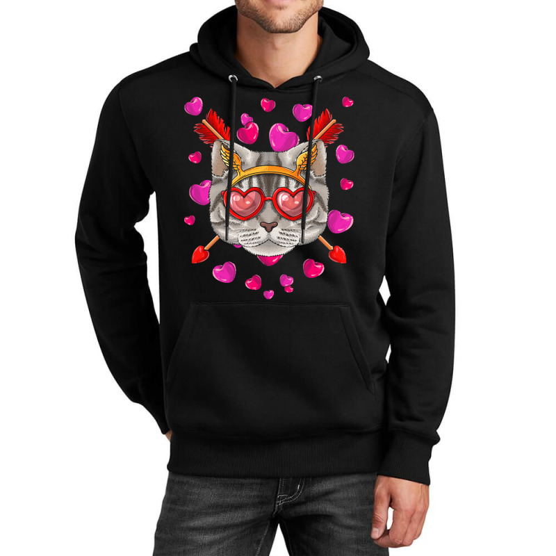 American Shorthair Valentines Day T  Shirt American Shorthair Valentin Unisex Hoodie by roman56602 | Artistshot