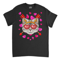 American Shorthair Valentines Day T  Shirt American Shorthair Valentin Classic T-shirt | Artistshot