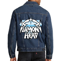 Cool-diamond-head-lightning-to-the-nations Men Denim Jacket | Artistshot