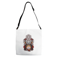 Samurai Cat Azai Nagamasa Adjustable Strap Totes | Artistshot