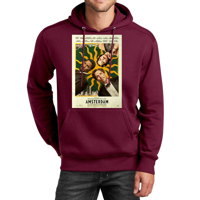 Amsterdam (2022) Poster Unisex Hoodie by qafarinakaka8 | Artistshot