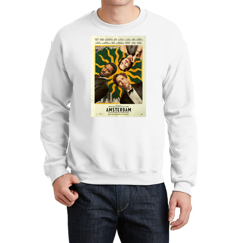 Amsterdam (2022) Poster Crewneck Sweatshirt by qafarinakaka8 | Artistshot