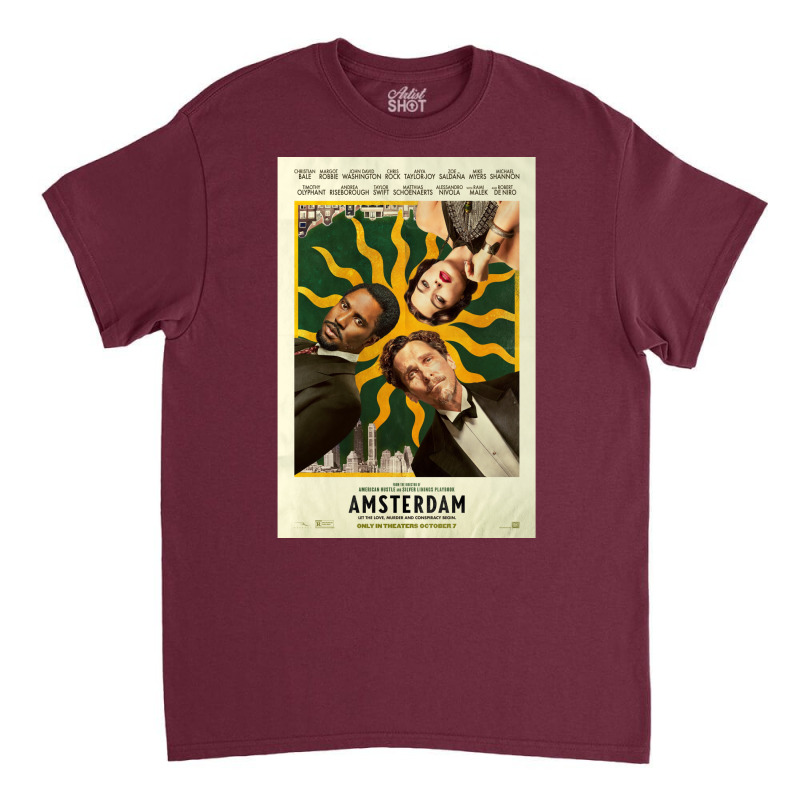 Amsterdam (2022) Poster Classic T-shirt by qafarinakaka8 | Artistshot