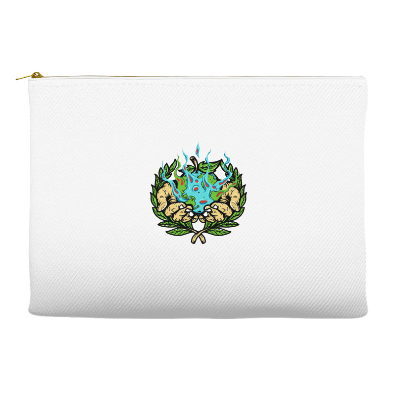 Save The Earth Accessory Pouches | Artistshot