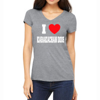 I Love Karakachan Dogs Women's V-neck T-shirt | Artistshot