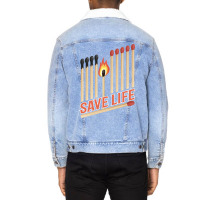 Trending Save Life Unisex Sherpa-lined Denim Jacket | Artistshot